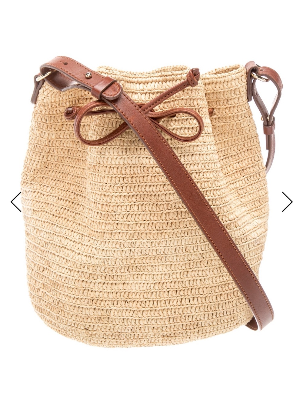 Sezane Farrow Bag Raffia - Picture 5 of 14